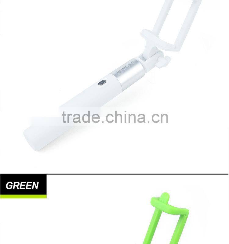 2015 new hot monopod wholesale camera bluetooth selfie stick