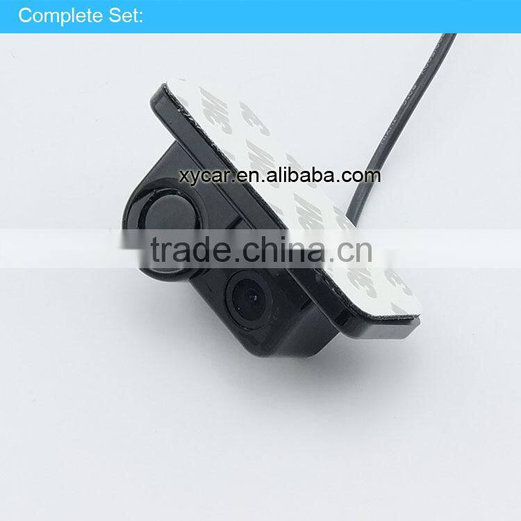 2 in 1 reverse car camera parking sensor camera XY-9818
