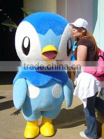 2016 pokemon mascot costume/Piplup pokemon mascot costume for sale