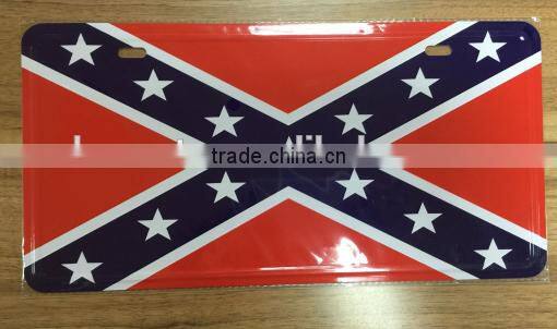 new border embossed promotion florida souvenir license plate