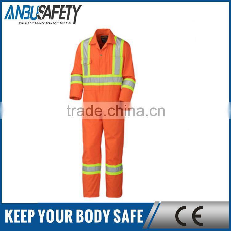 low price orange one piece overall coverall