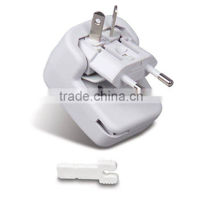 Universal ac adapter for EU, US, Asia, UK