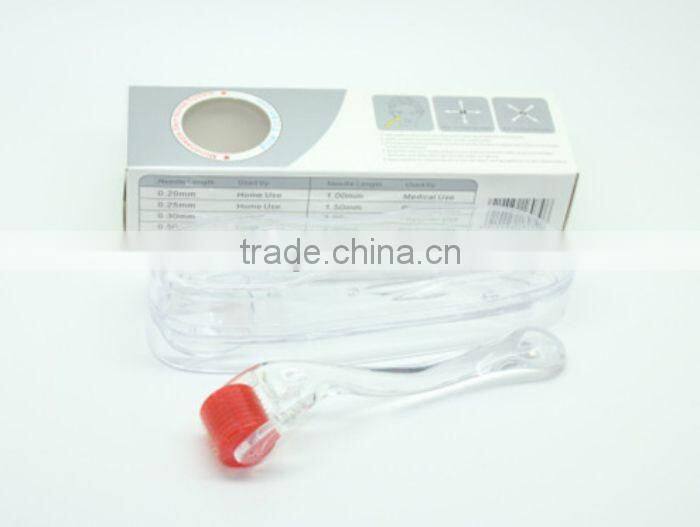 micro derma needle roller/micro needling skin nurse system/192 titanium needles dermaroller/look for distributor