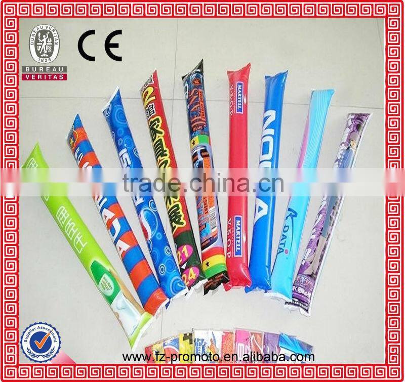 custom made air bang PE bang bangs for match football clappers