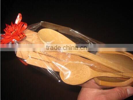 Bamboo carving a spoon