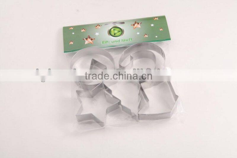 FDA plastic cookie molds in green color