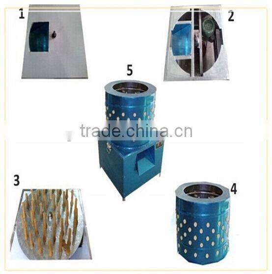 fully auto WQ-65 stainless steel poultry plucking machines/chicken plucker