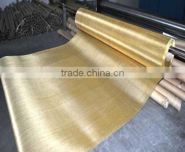 Filter/Printing Brass Wire Mesh Cloth/copper wire mesh 6
