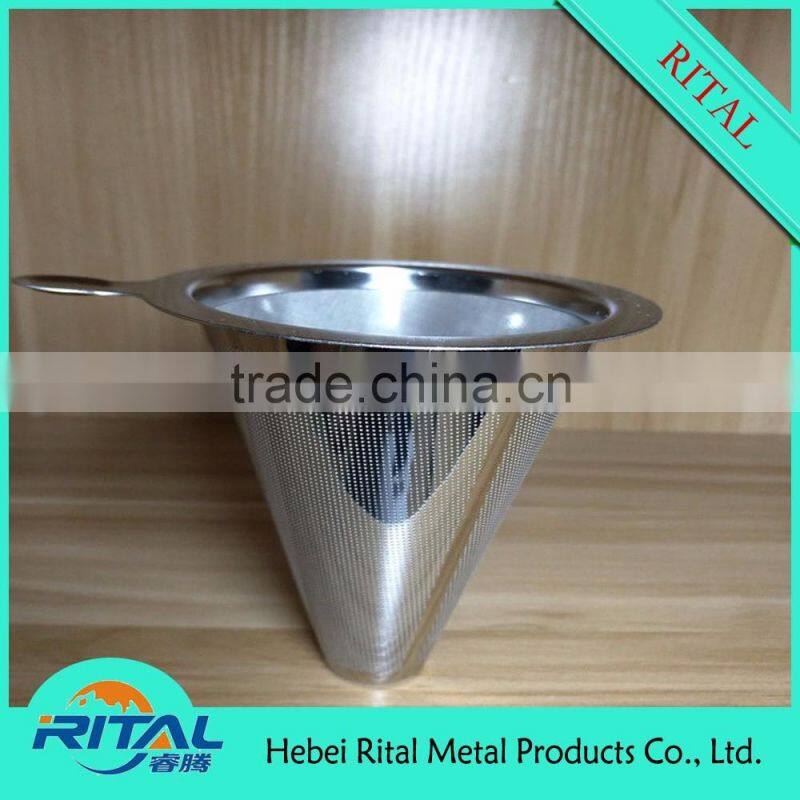 Stainless Steel Reuasble Coffee Filter and Single Cup Coffee Maker