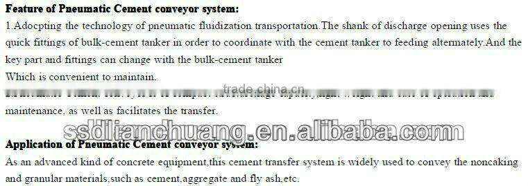 Pneumatic Cement conveyor(WG5 ) cement feeding machine