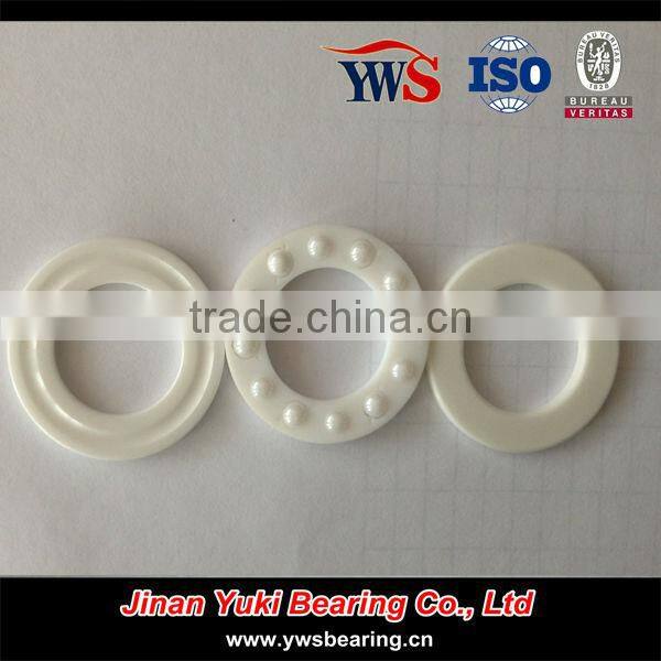 full ceramic Si3N4 ZrO2 25*42*11mm thrust ball bearings 51105