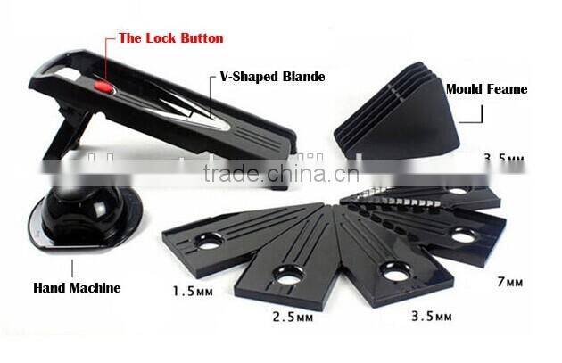 welcoming black V-blade Mandoline slicer