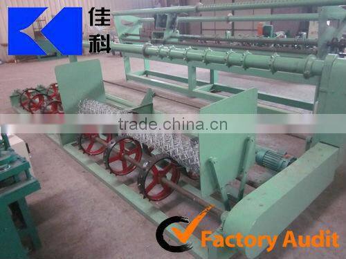 semi-automatic chain link wire fence machine