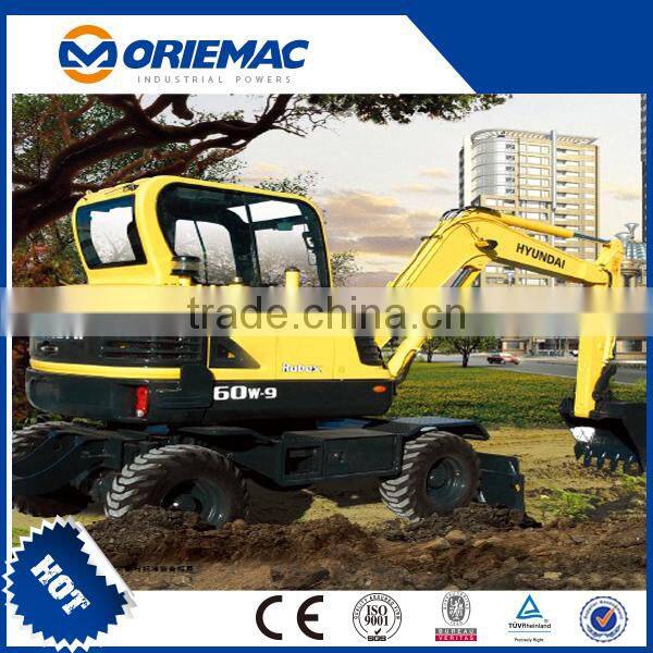 15t Hyundai wheel excavator R150w-9
