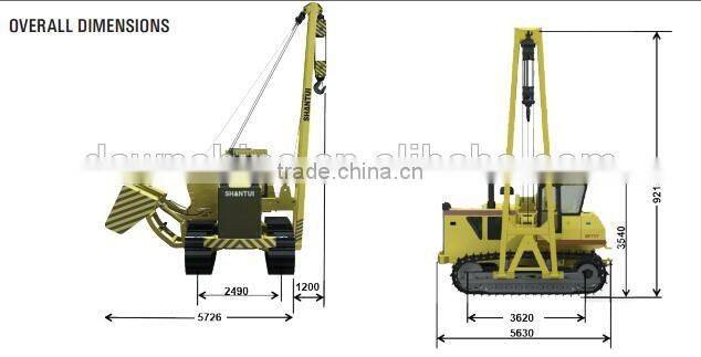 Shantui Pipe Layer SP90Y with Lifting Capacity 90tons for Sale