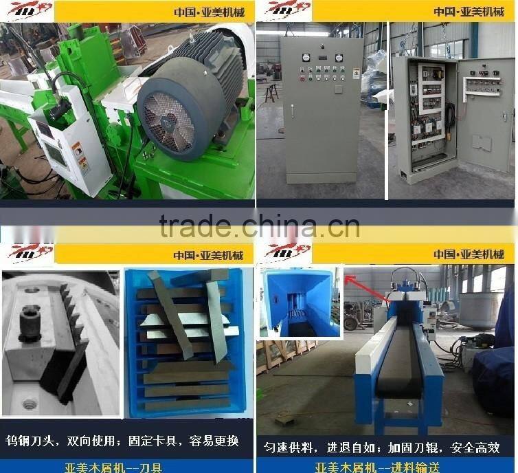 Korea Technology!! Wood Log Sawdust Machine