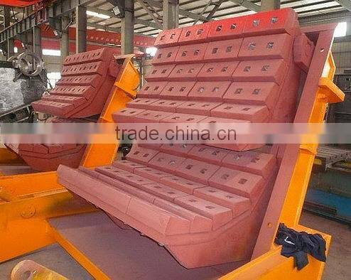 High capacity basalt crusher