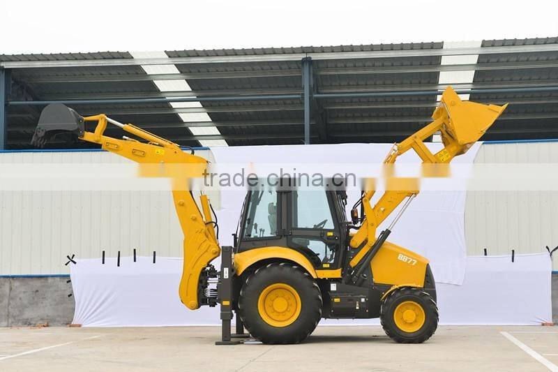 Hot! ! ! China backhoe loader B877 with beat quality