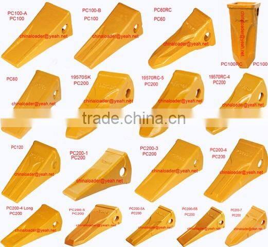 PC60 Bucket teeth