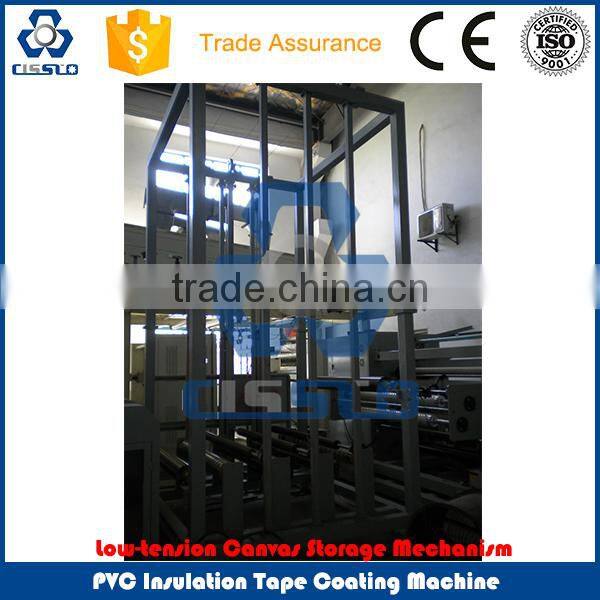 CE STANDARD GOOD QUALITY PVC ELECTRICAL TAPE COATING MACHINE