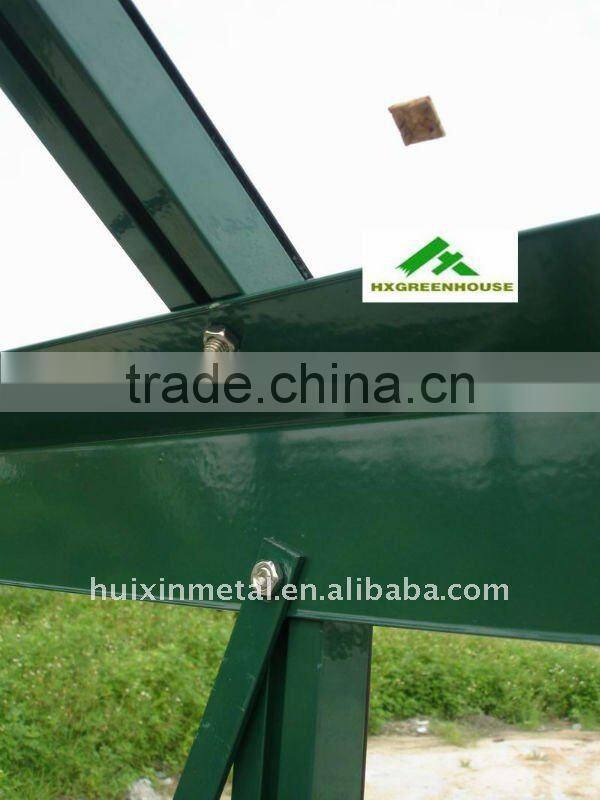 High quality glass green house for your garden HX98 Series