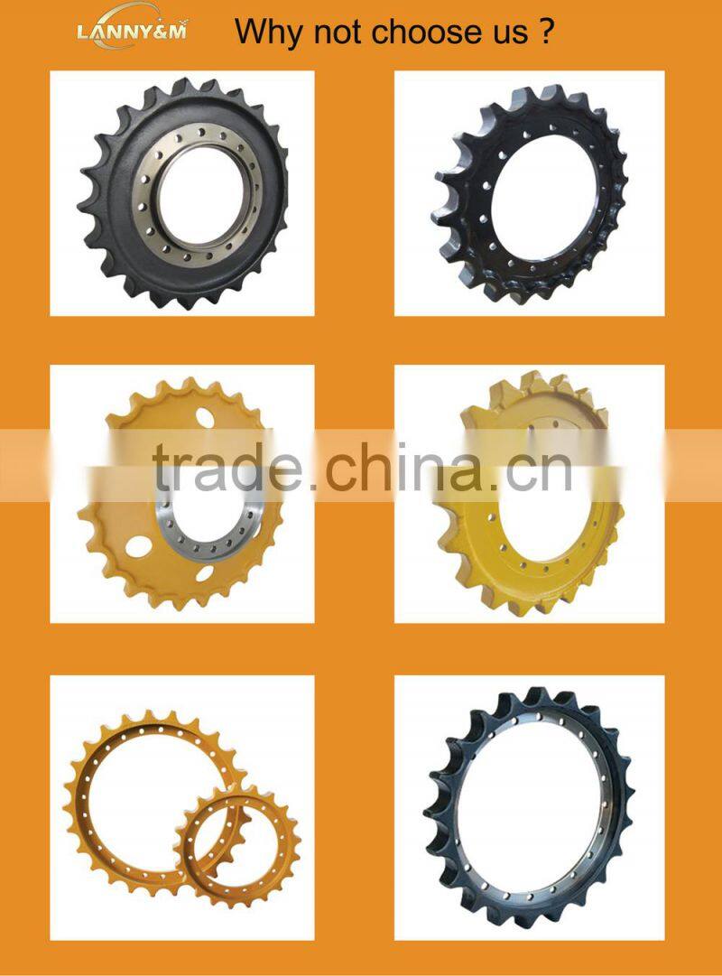 Japan car universal excavator UH081 Sprocket ,loader track Sprocket