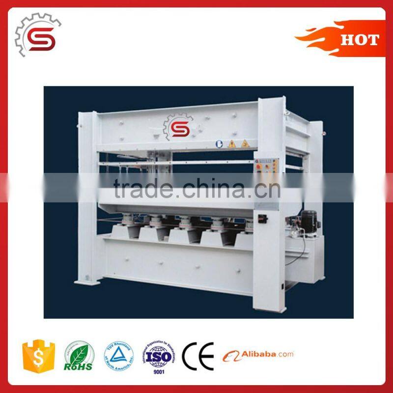 160T plywood hot press machine hydraulic hot press machine