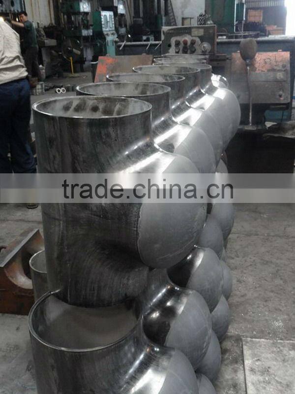 stainless steel butt welding pipe fitting/Reducing Tee
