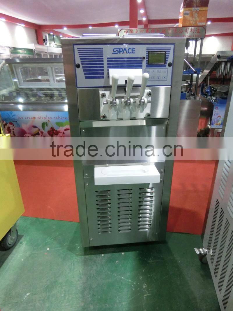 High quality double compressor soft ice cream machine 6250