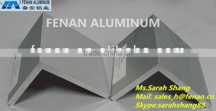 Various types products for aluminum angle with different colors