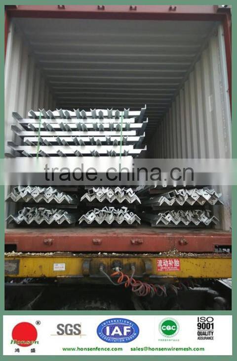 2015 whole price!!anping factory made anti climb security palisade fence for telecom tower in the africa market