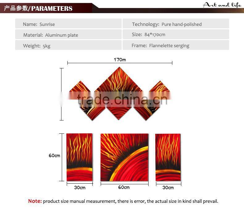 Wedding Decor Aluminum Art Wall Painting Wall,Modern Aluminium Print Painting