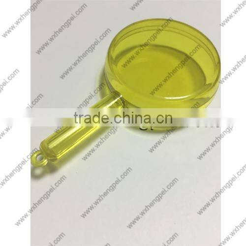 Cleverish portable cute yellow lollipop plastic storage jewelry box kit