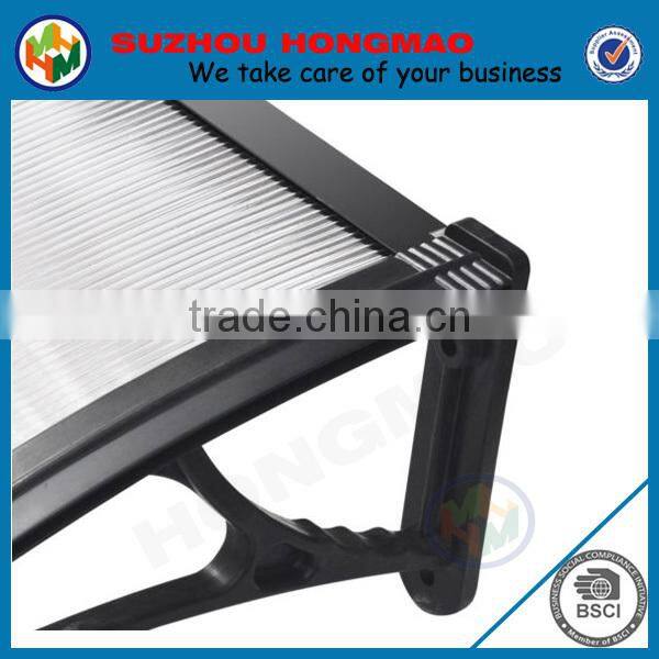 Economic outdoor Polycarbonate (PC) waterproof awnings for used door window awnings