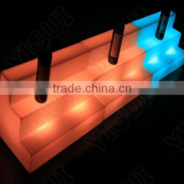 hot sale Wholesale ip65 glowing 16 colors wireless control led beer rack