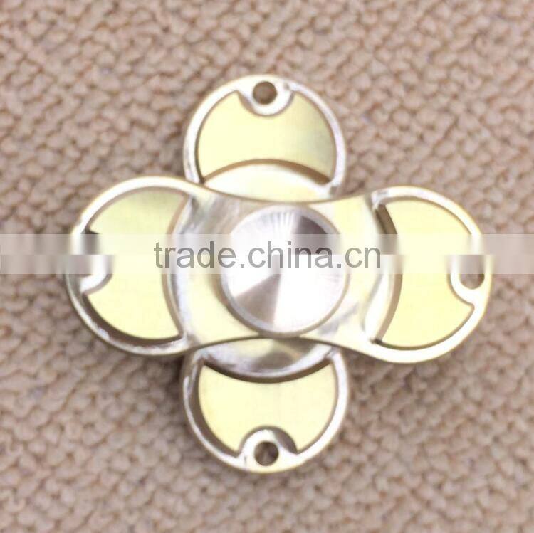 China supplier OEM metal copper hand fidget spinner toy