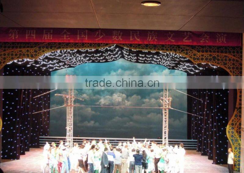 LED star curtain star cloth of wedding decoration