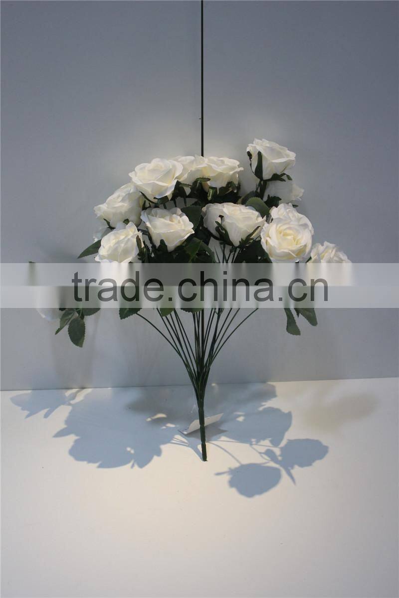 brand name decorative artificial flowers bundled rose big rose flower