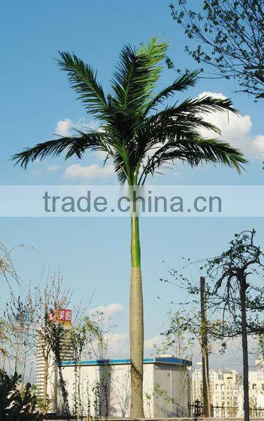 Home garden edging decorative 5ft to 16ft Height outdoor artificial green plastic palm trees EDS06 0844