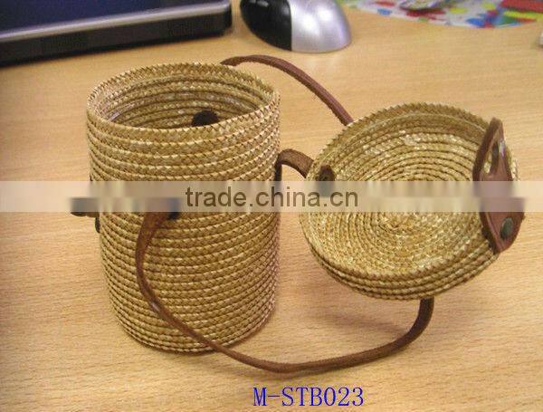 straw basket & Natural straw crafts & straw candy basket