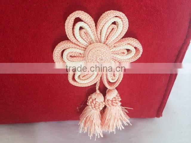 Cheap handmade felt collapsible bag for sale