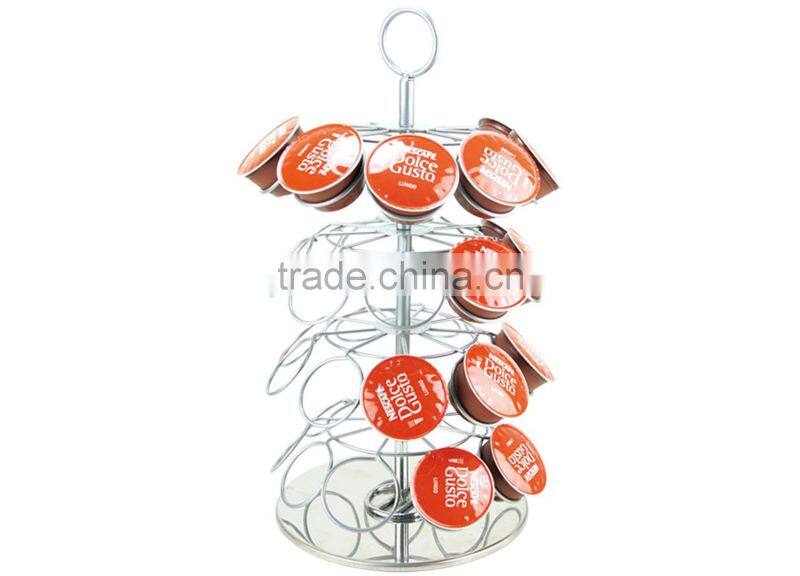 36PCS NESCAFE DOLCE GUSTO ROTATING COFFEE CAPSULE HOLDER