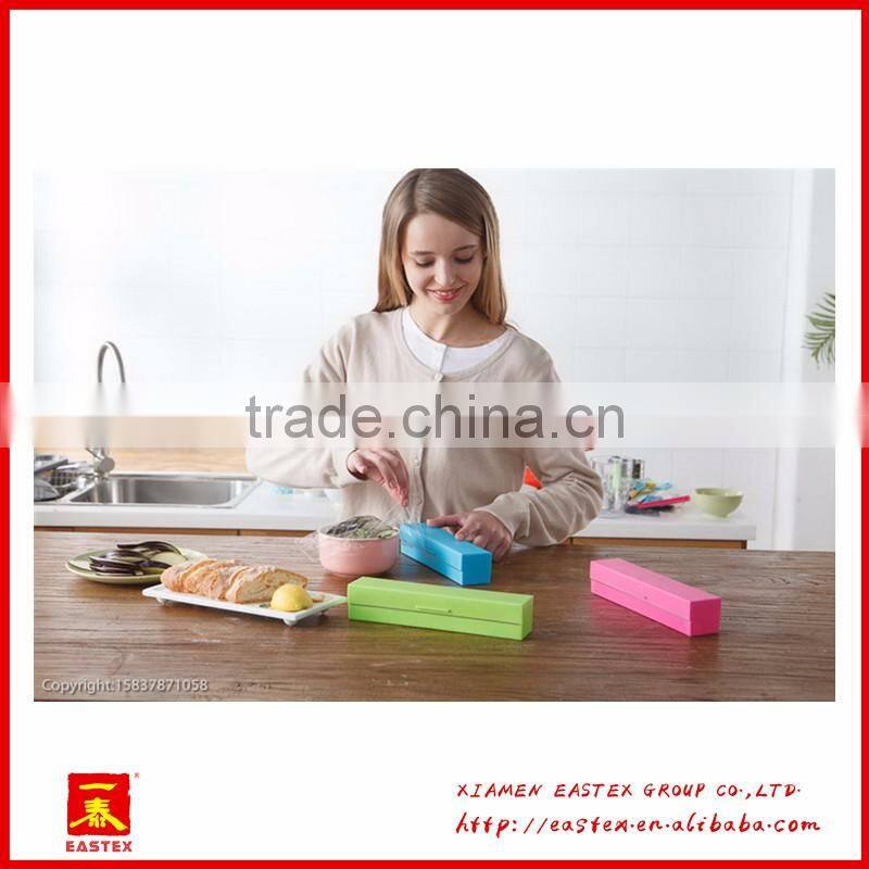 Convenient kitchen tool Cling Film Slide Cutter & cling film cutter