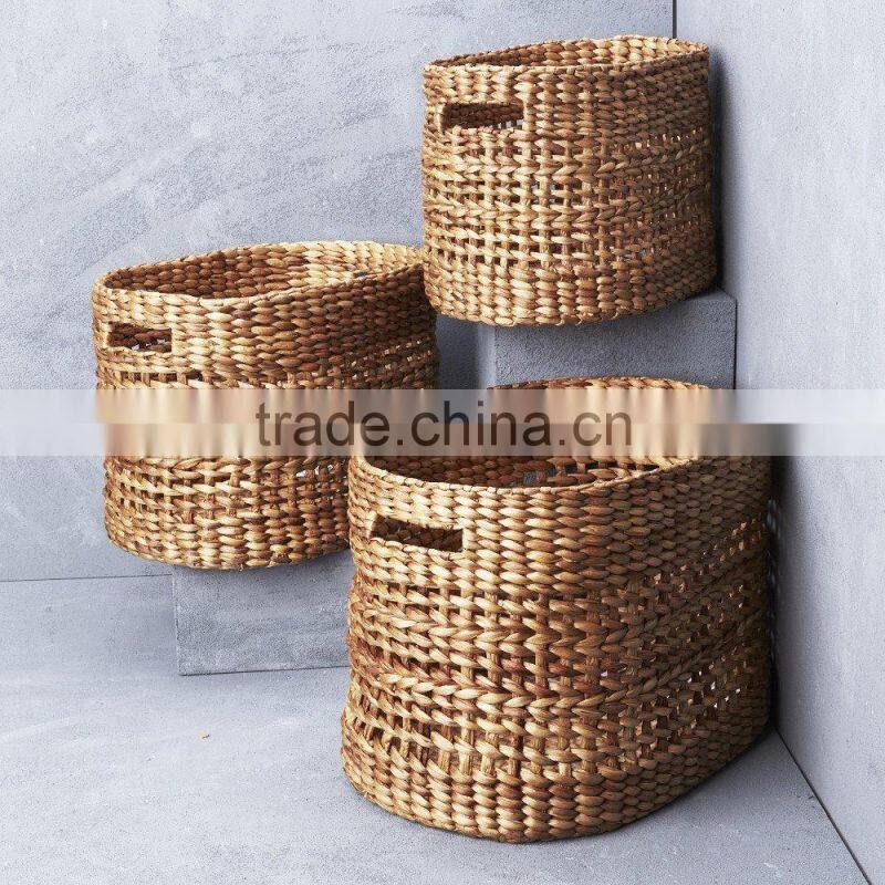 Scandinavian Home Decor laundry basket, made in Vietnam