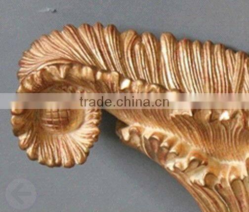 Made in China antique gold irregular decorative fruit bowl