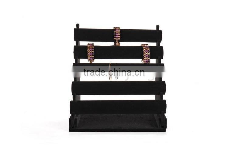 2016velvet paracord bracelet display stand wholesale