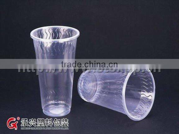 ChengXing brand eco-friendly plastic 16 oz disposable cup