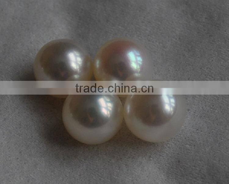 7-8mm white round freshwater pearls