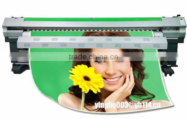 High quality High resolution dual head flex banner printer 3200MM