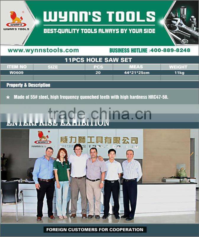 11PCS HOLE SAW SET